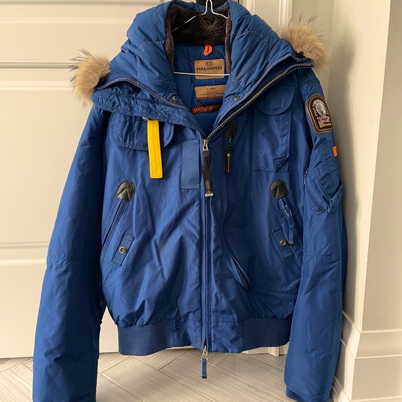Parajumper Masterpiece Series Gobi Bomber in size Mens XL (Blue) - Picture 3 of 5